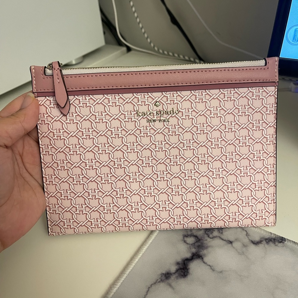 Pink Kate Spade Clutch